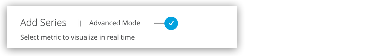 Advanced configuration mode is on.