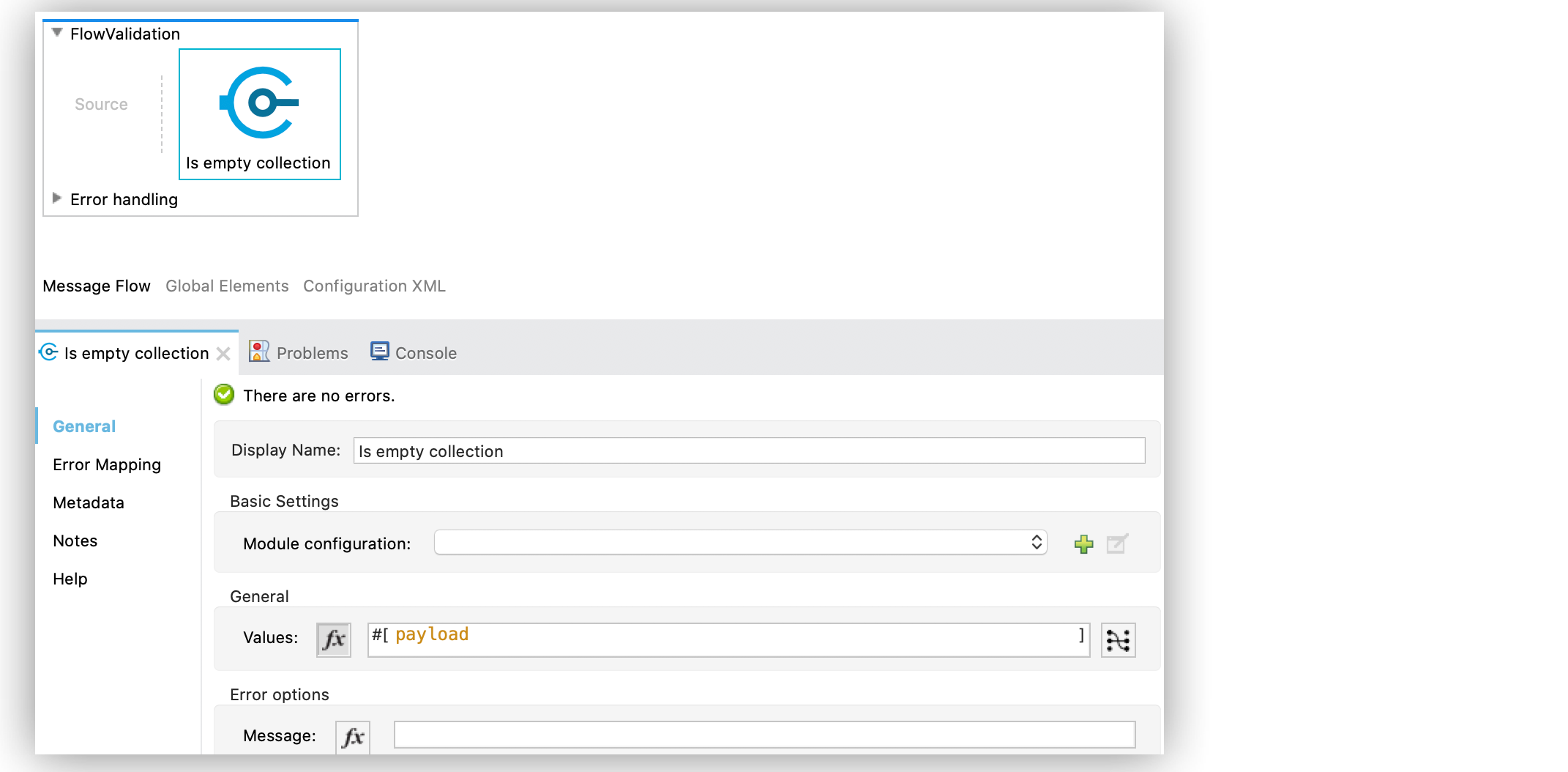 Is empty collection Configuration